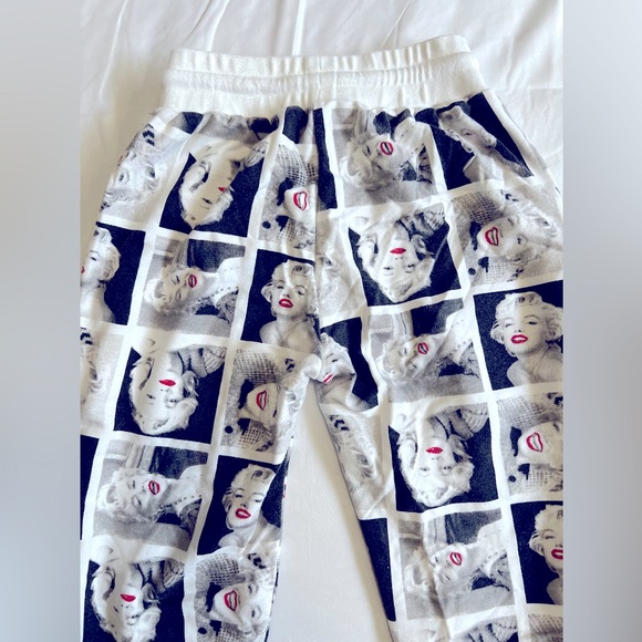Marilyn Monroe Warmup Jogger Pants Size Small - Picture 4 of 6